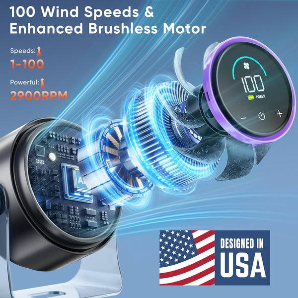 WhisperCool 360° Desk Fan